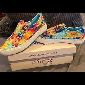 Blowfish Rainbow Tie Dye Shoes